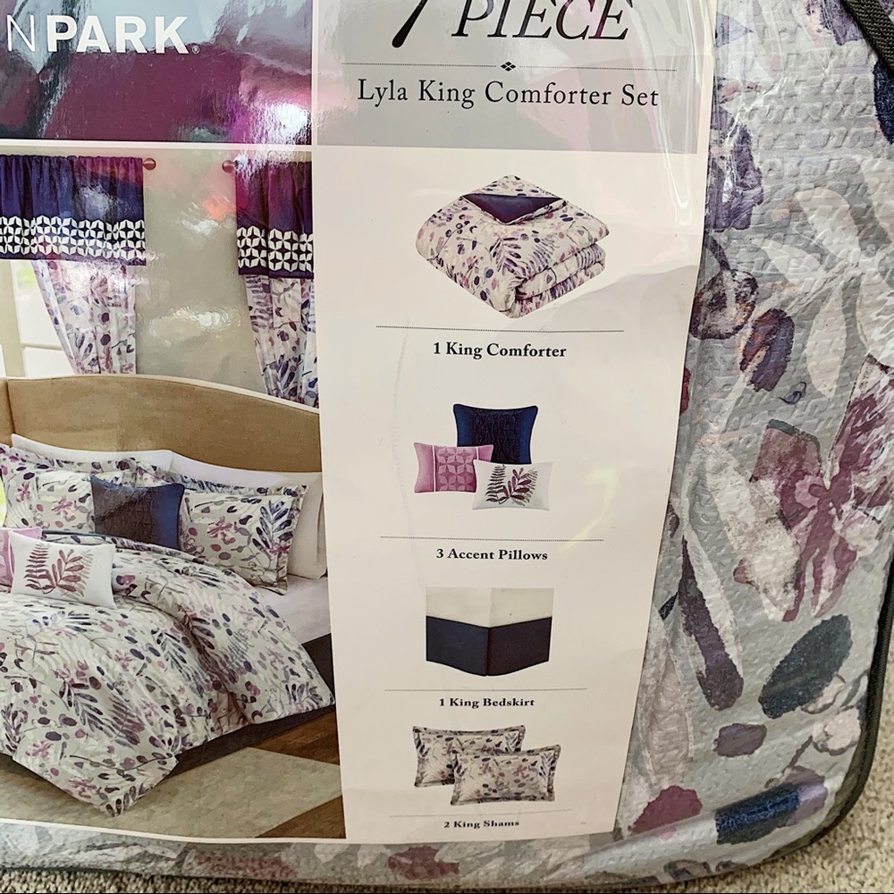 **SOLD** Madison Park Lyla 7-piece Comforter Set - Picture 7 of 8